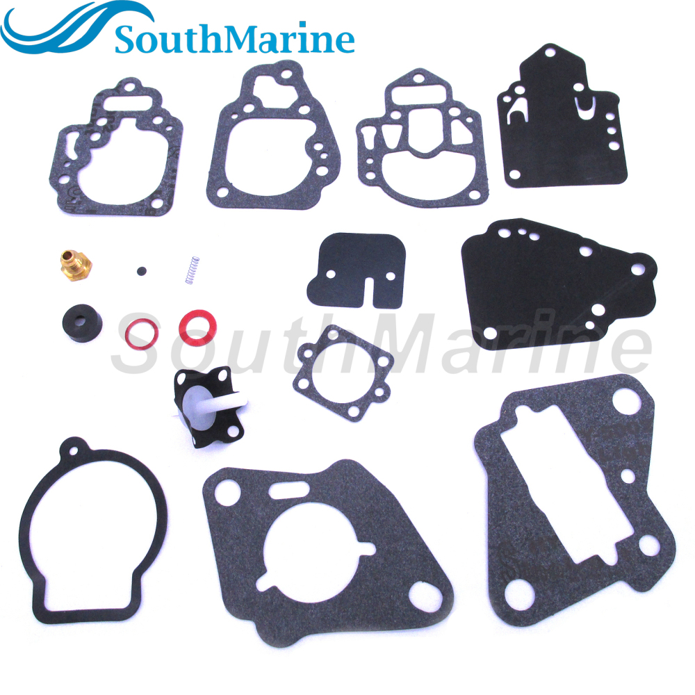 Boat Engine 1395-9761-1 1395-97611 9645 9761 9377 9179 9803 9725 811357 Carburetor Repair Kit for Mercury Mariner Outboard 6HP-25HP,for Sierra 18-7212