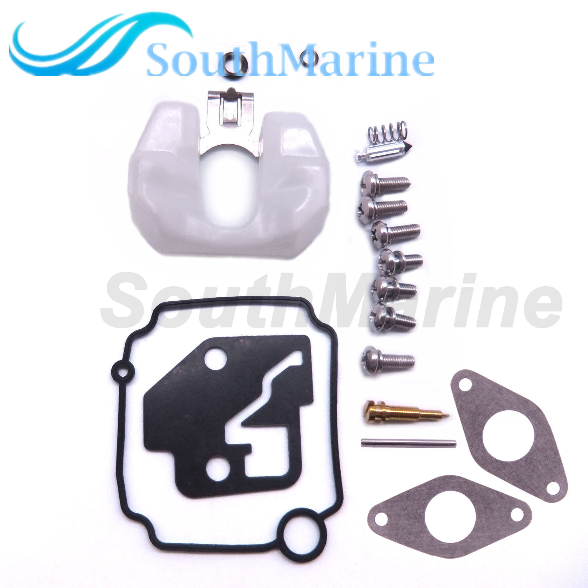 Boat Motor 8M0044576 Carburetor Repair Kit for Mercury Mercruiser Quicksilver Outboard Engine 8HP 9.9HP