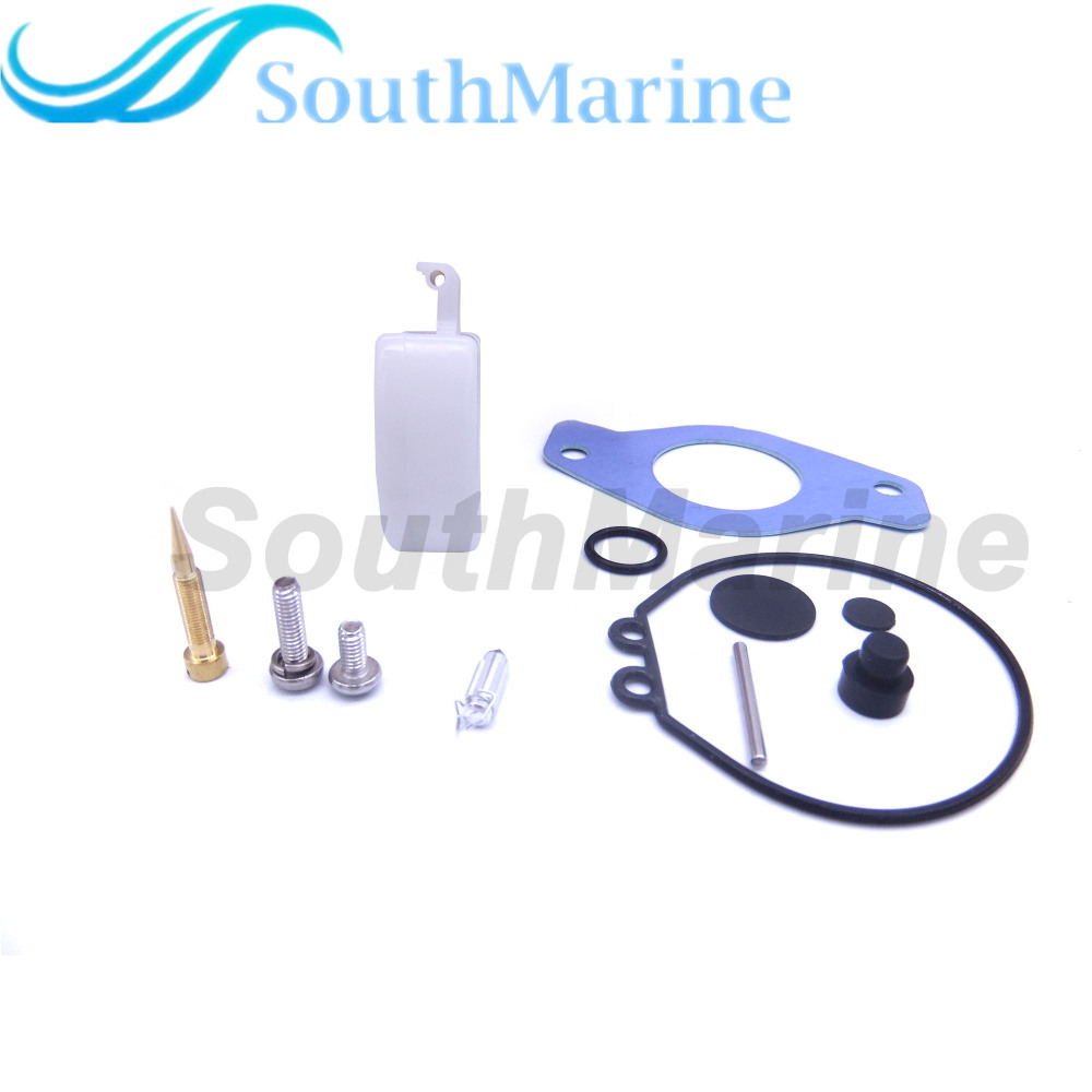 Boat Motor 6H3-W0093-00 6H3-W0093-01 6H3-W0093-02 Carburetor Repair Kit for Yamaha Outboard Engine 70HP, fits Sierra 18-7766