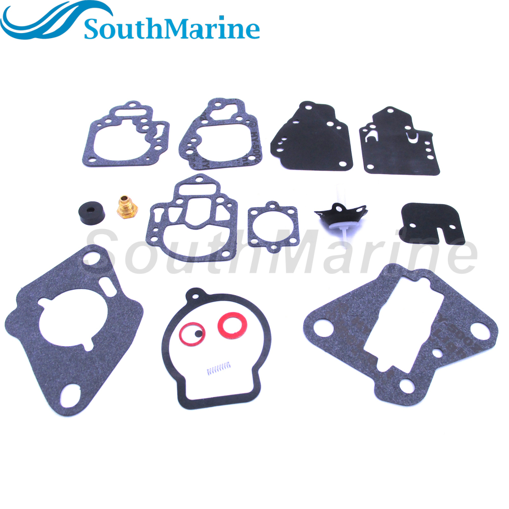 Boat Engine 1395-9761-1 1395-97611 9645 9761 9377 9179 9803 9725 811357 Carburetor Repair Kit for Mercury Mariner Outboard 6HP-25HP,for Sierra 18-7212