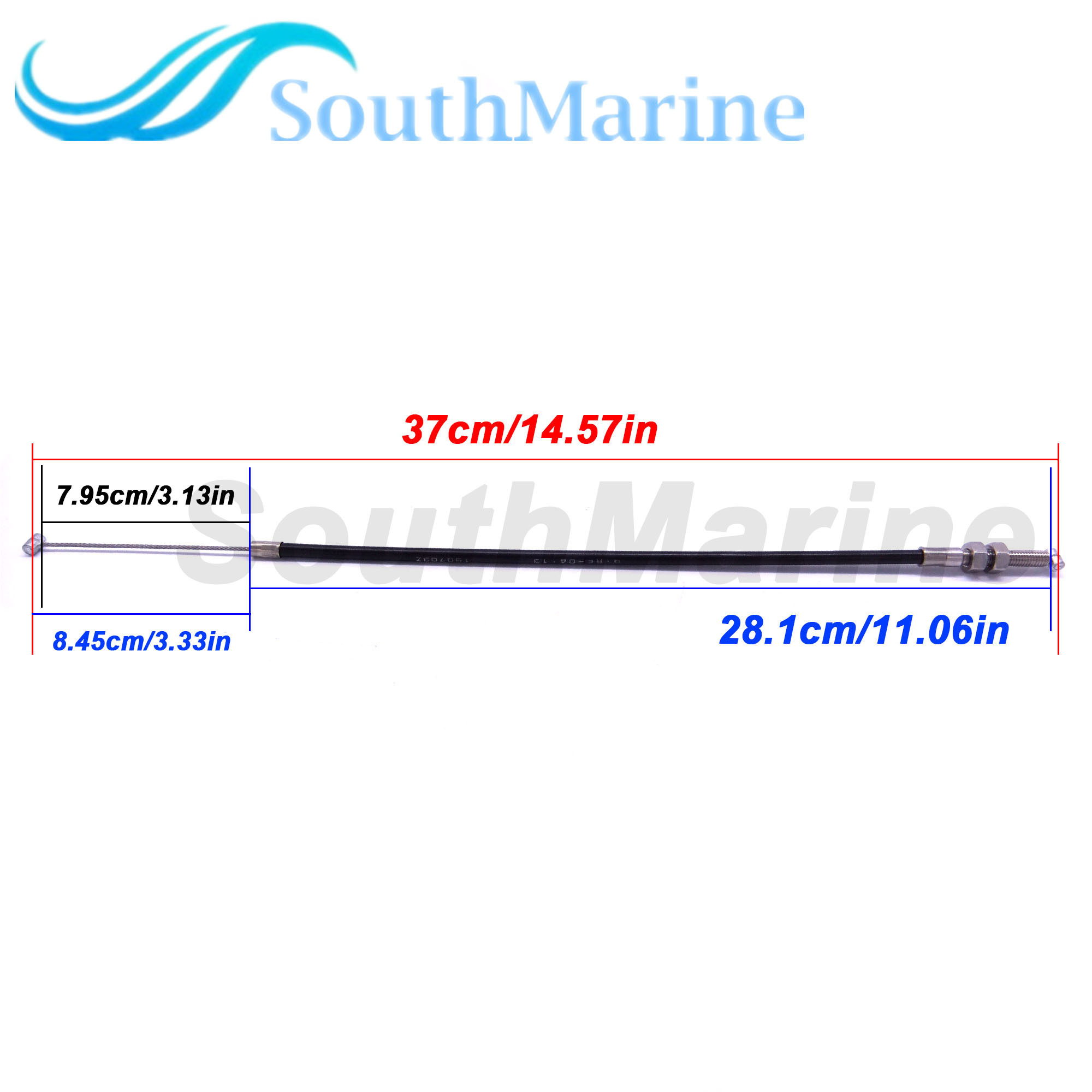 Boat Motor 3B2-63600-1 3B2-63600-0 3B2636001M 3B2636000M Throttle Cable Assy for Tohatsu &for Nissan Outboard Engine 2-Stroke NS8B M8B NS9.8B M9.8B