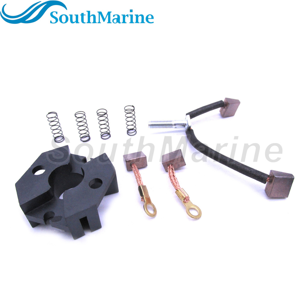 Boat Motor 66T-81840-00 Brush Holder for Yamaha Outboard Engine Starter Motor 40HP Enduro E40X E40XMH 40XWT 40XWH