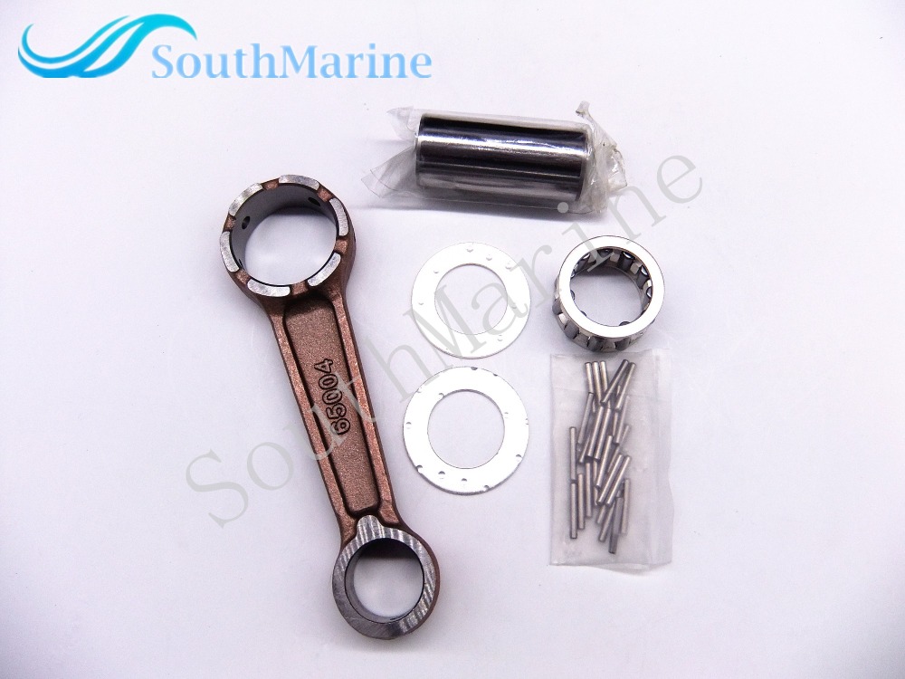 Boat Engine 650-11650-00 682-11650-00 6K4-11650-00 Connecting Rod Kit fits Yamaha 9.9hp 15hp E9.9D E15D EK15N Outboard Motor