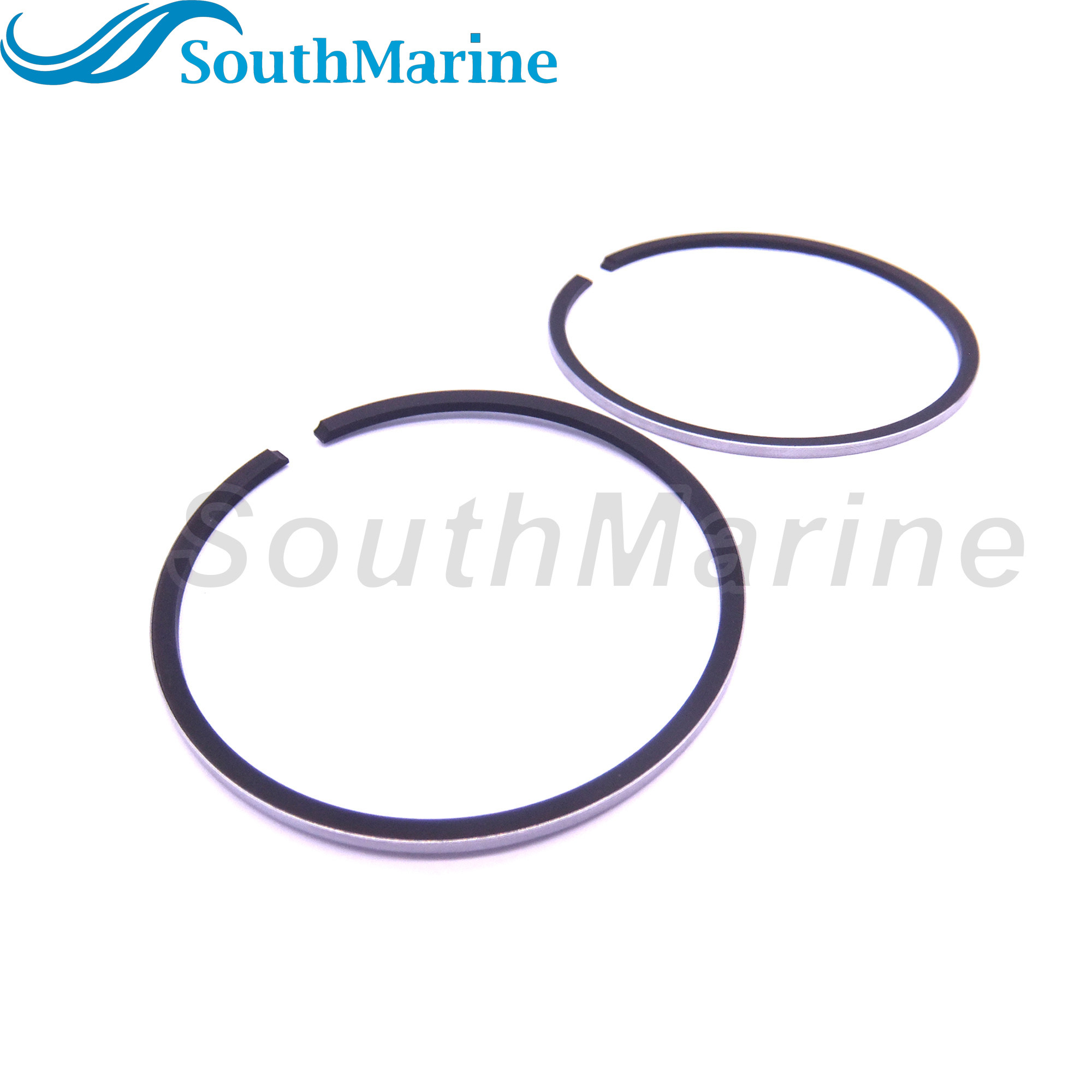 Boat Motor 6K5-11601-02 Piston Ring Set STD for Yamaha 60HP 70HP, 72mm,for Sierra Marine 18-3963