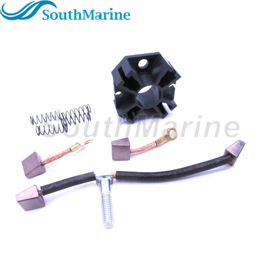 Boat Motor 66T-81840-00 Brush Holder for Yamaha Outboard Engine Starter Motor 40HP Enduro E40X E40XMH 40XWT 40XWH