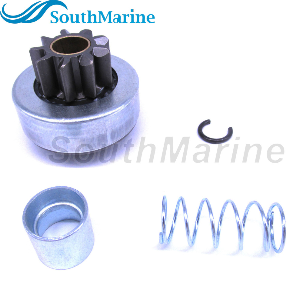 Boat Motor 6E5-81807-11 Starter Drive Gear for Yamaha Outboard Engine 115HP 130HP 150HP 175HP 200HP for ARCO DV526, 9 Tooth