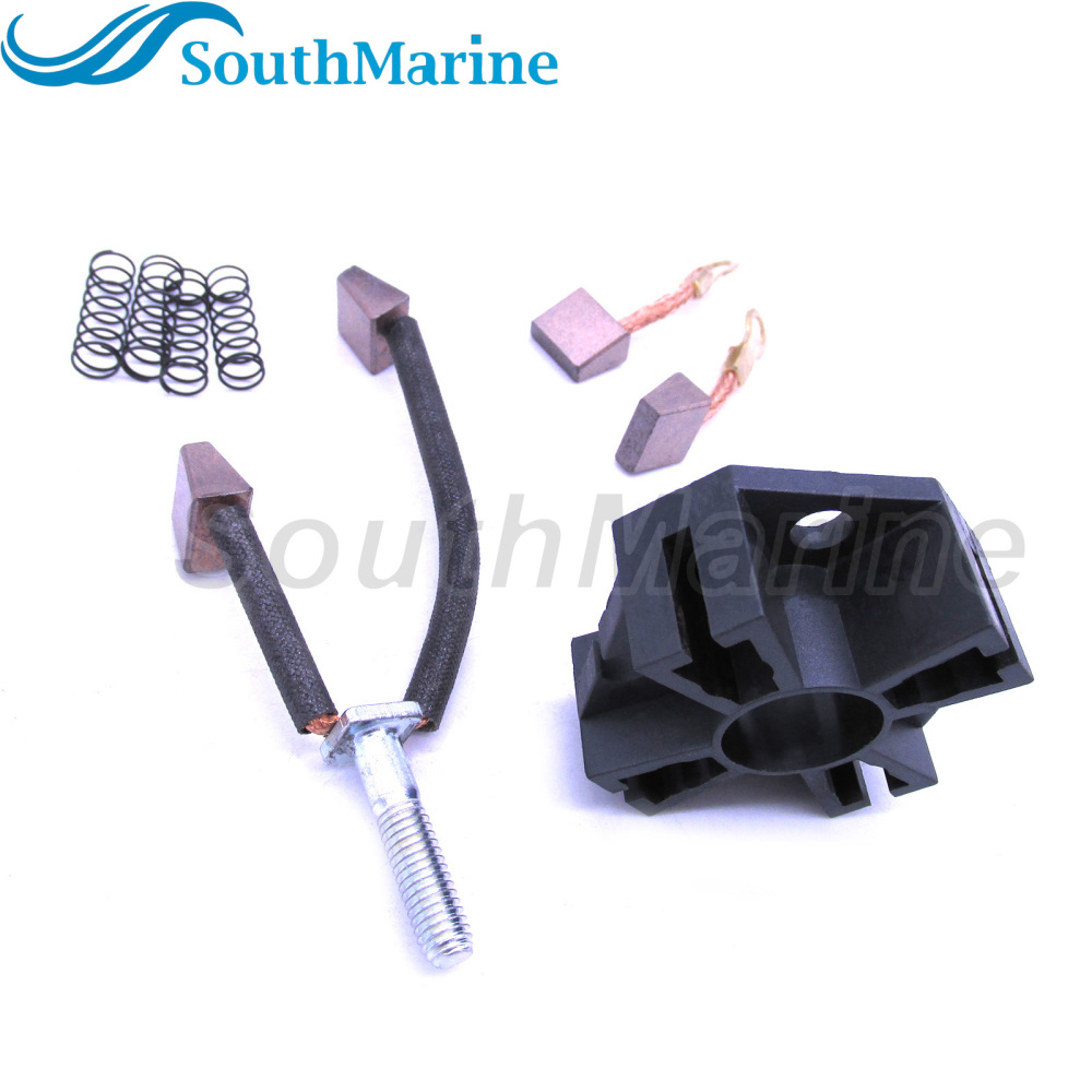 Boat Motor 66T-81840-00 Brush Holder for Yamaha Outboard Engine Starter Motor 40HP Enduro E40X E40XMH 40XWT 40XWH