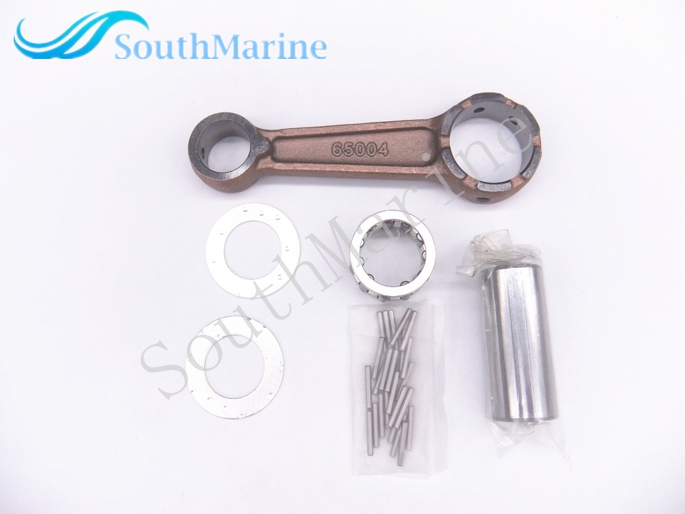 Boat Engine 650-11650-00 682-11650-00 6K4-11650-00 Connecting Rod Kit fits Yamaha 9.9hp 15hp E9.9D E15D EK15N Outboard Motor
