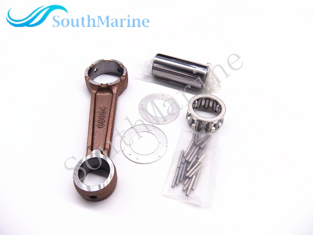 Boat Engine 650-11650-00 682-11650-00 6K4-11650-00 Connecting Rod Kit fits Yamaha 9.9hp 15hp E9.9D E15D EK15N Outboard Motor