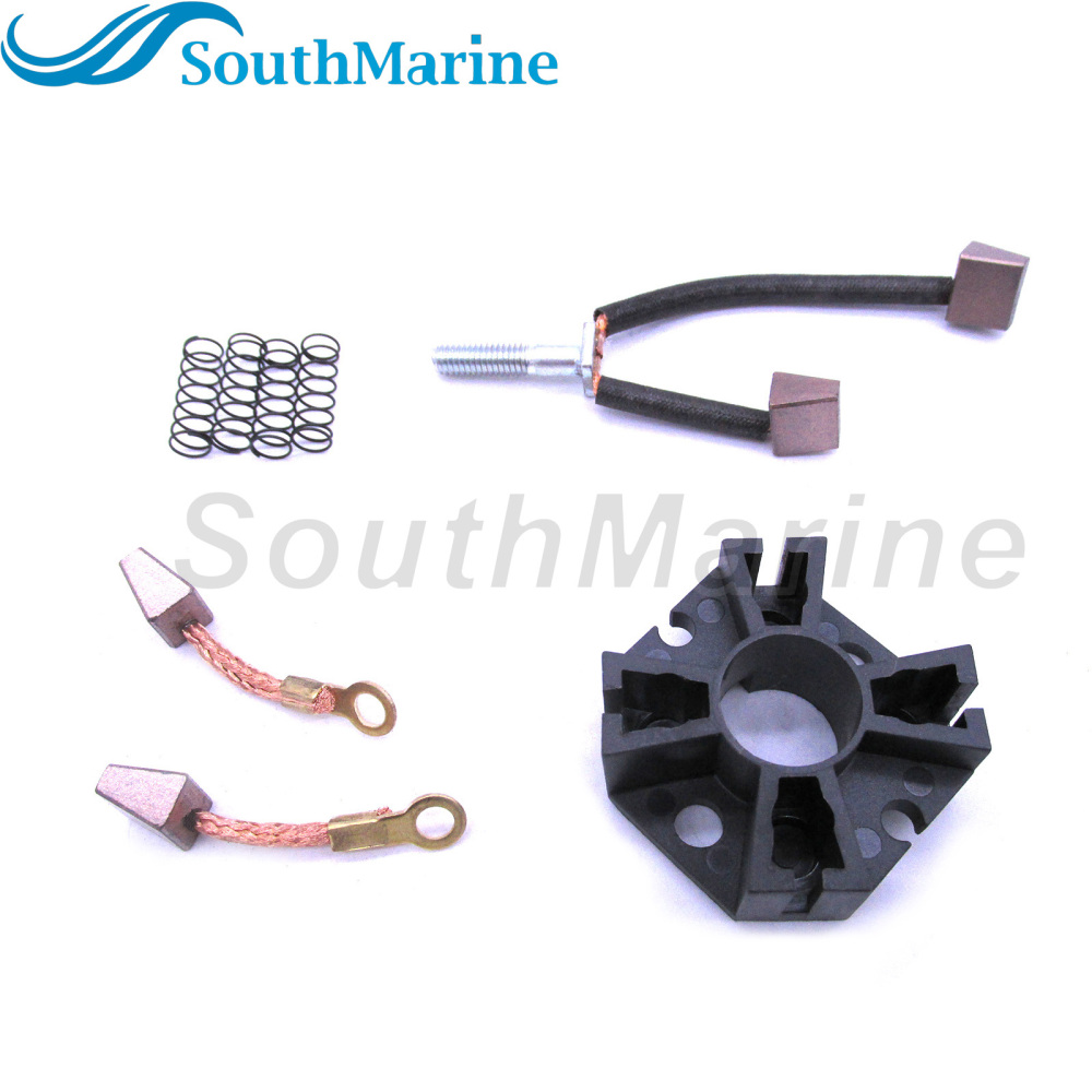 Boat Motor 66T-81840-00 Brush Holder for Yamaha Outboard Engine Starter Motor 40HP Enduro E40X E40XMH 40XWT 40XWH