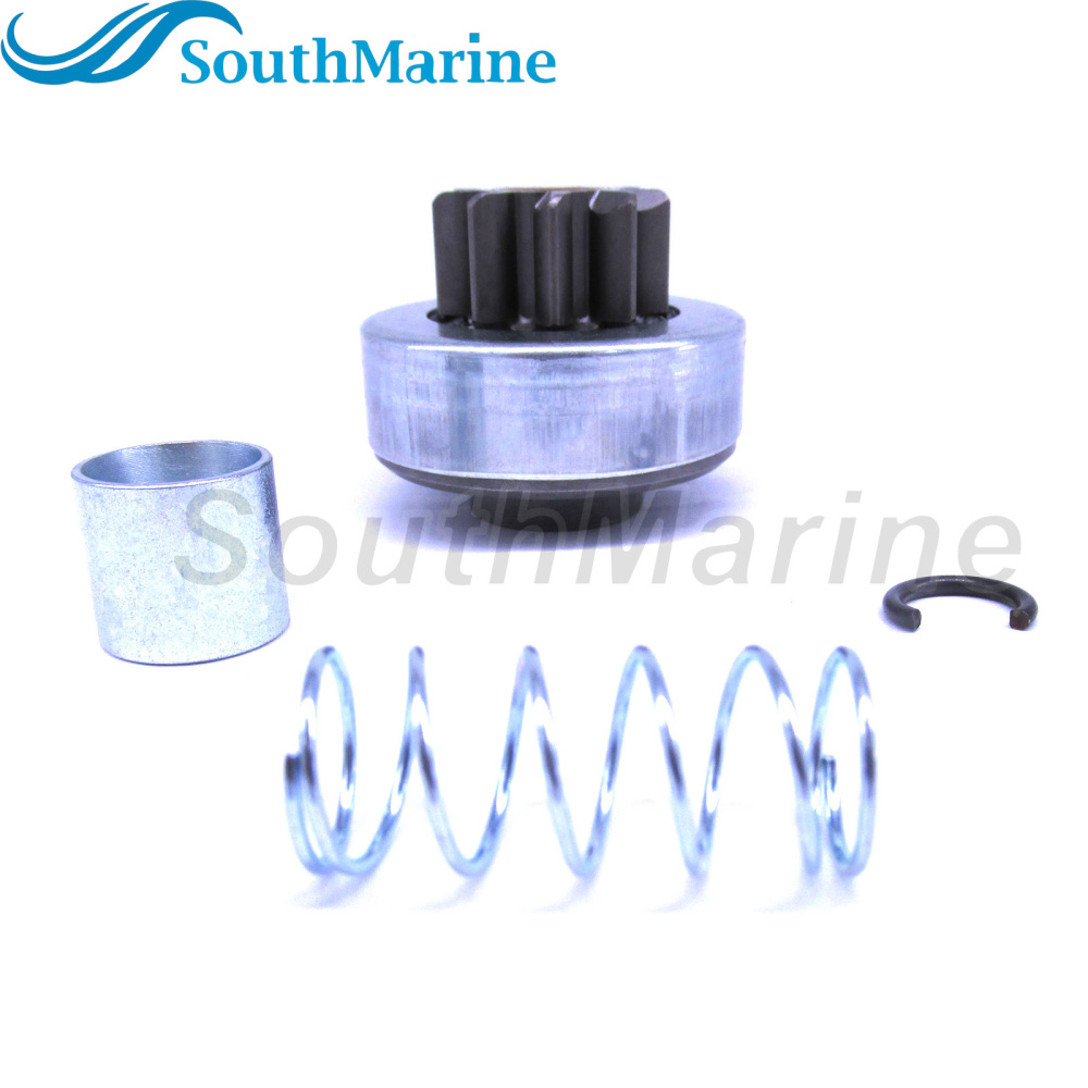 Boat Motor 6E5-81807-11 Starter Drive Gear for Yamaha Outboard Engine 115HP 130HP 150HP 175HP 200HP for ARCO DV526, 9 Tooth