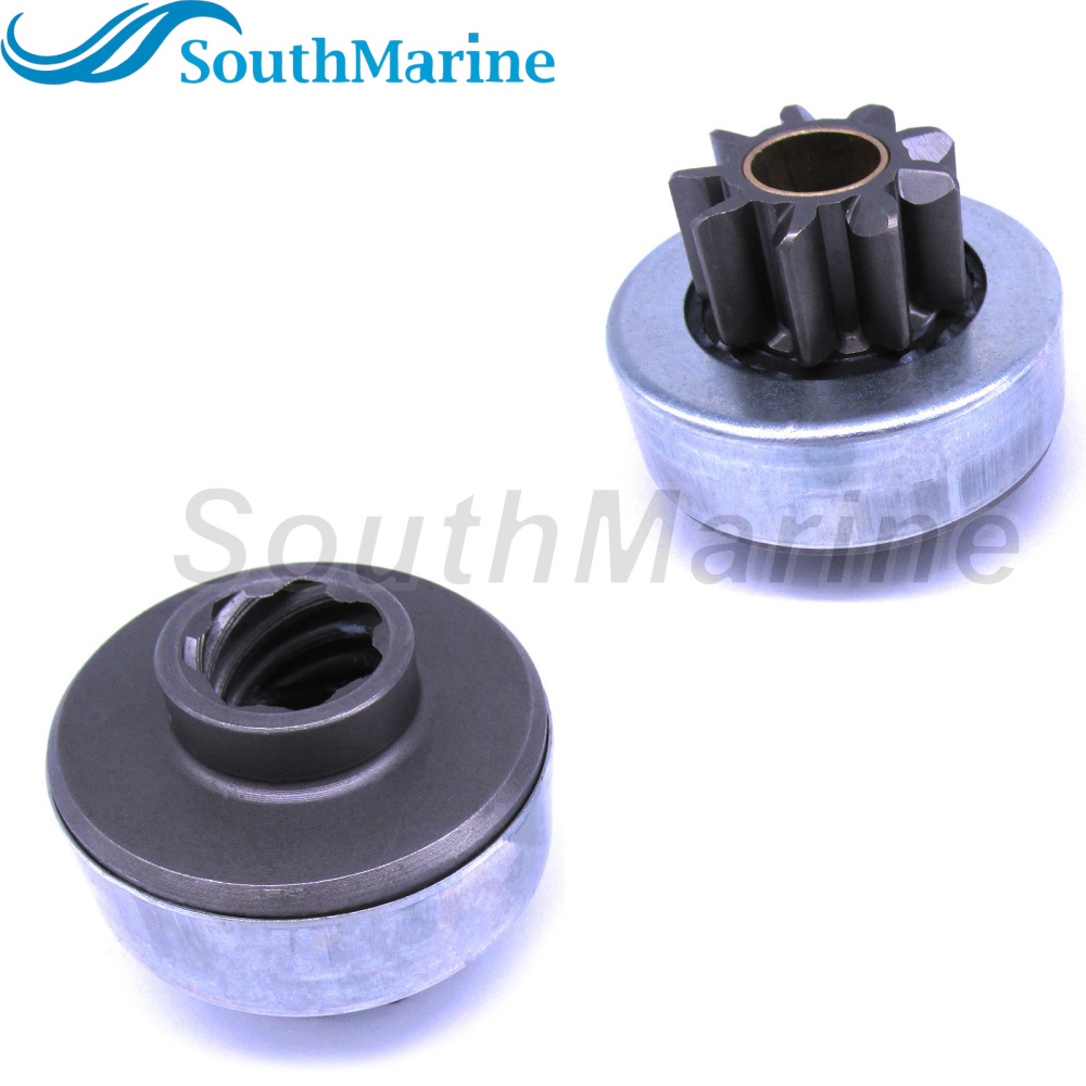 Boat Motor 6E5-81807-11 Starter Drive Gear for Yamaha Outboard Engine 115HP 130HP 150HP 175HP 200HP for ARCO DV526, 9 Tooth