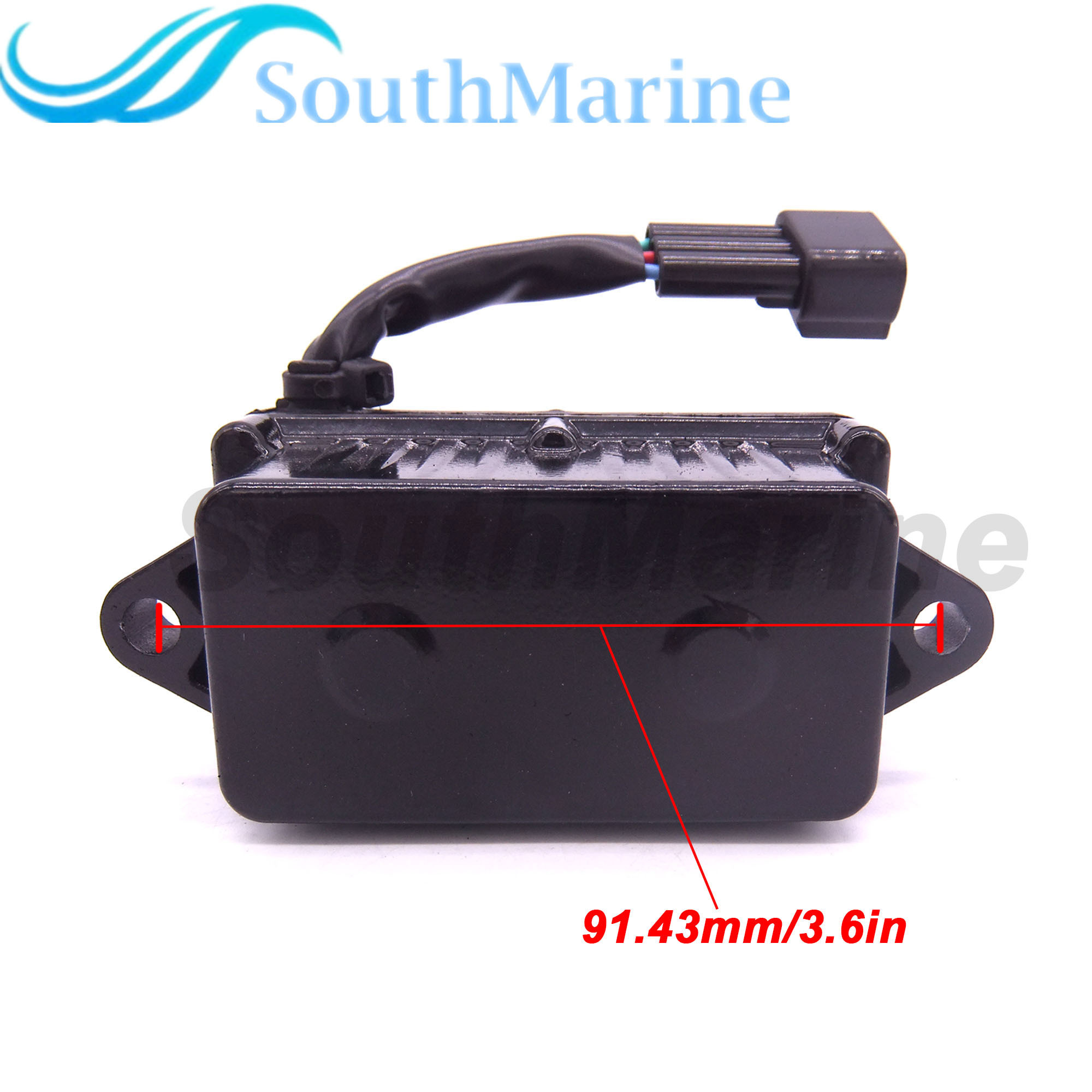 Boat Motor 6AW-81950-00 Relay Assy for Yamaha Outboard Engine 200HP 225HP 250HP 300HP 350HP, Silver Contacts