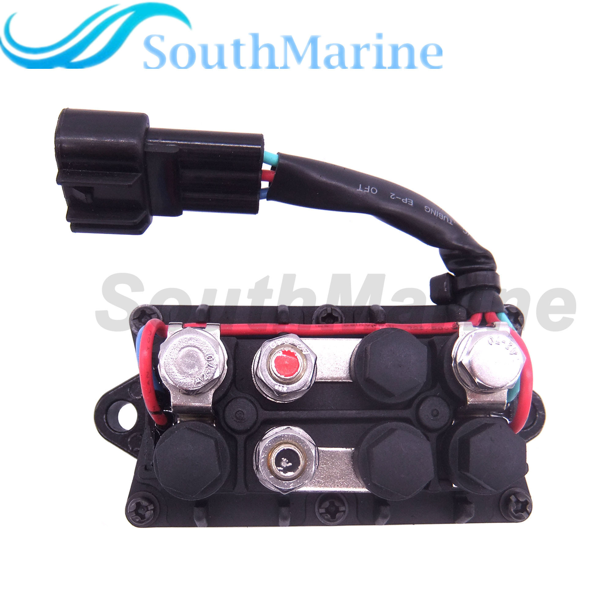 Boat Motor 6AW-81950-00 Relay Assy for Yamaha Outboard Engine 200HP 225HP 250HP 300HP 350HP, Silver Contacts