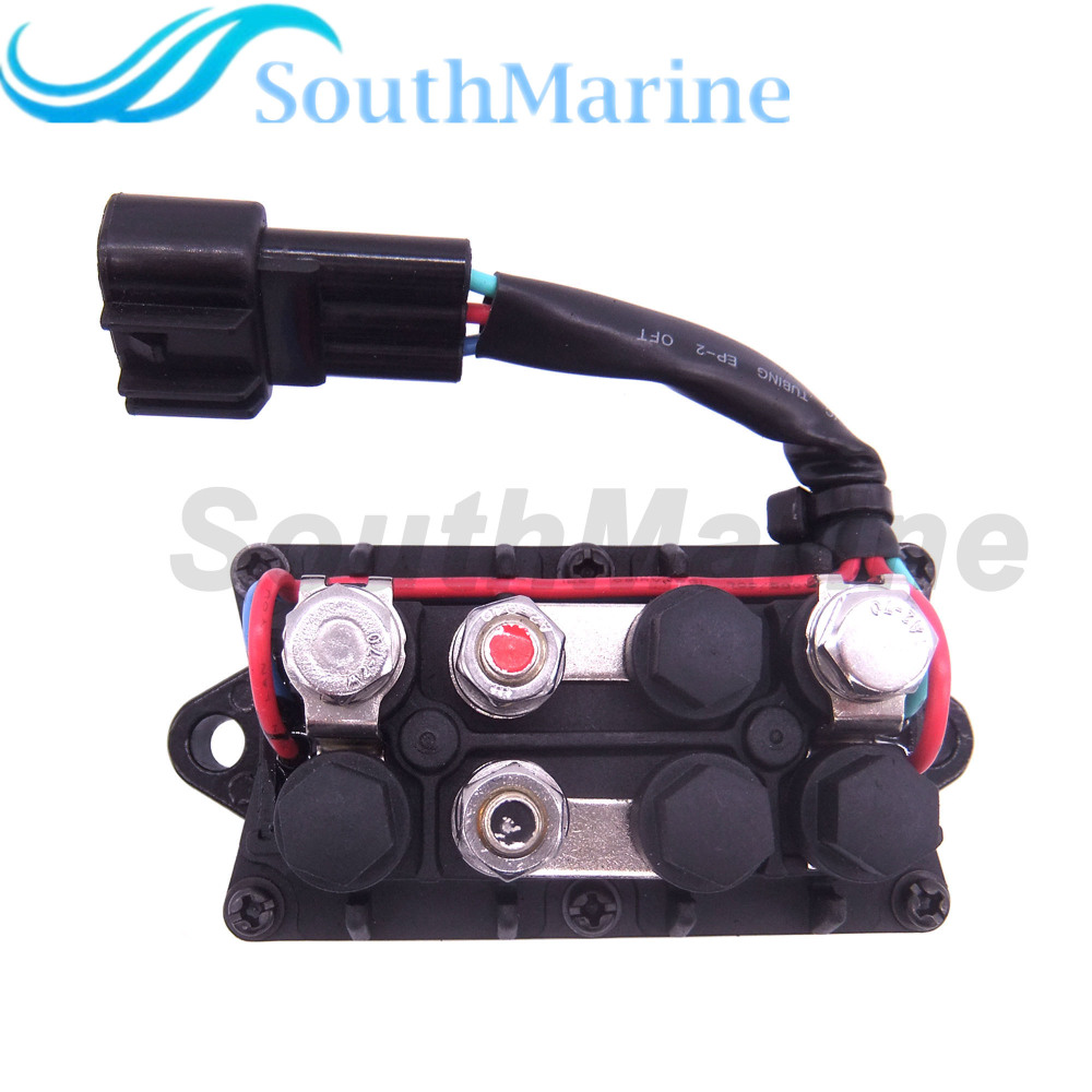 Boat Motor 6AW-81950-00 Relay Assy for Yamaha Outboard Engine 200HP 225HP 250HP 300HP 350HP, Silver Contacts