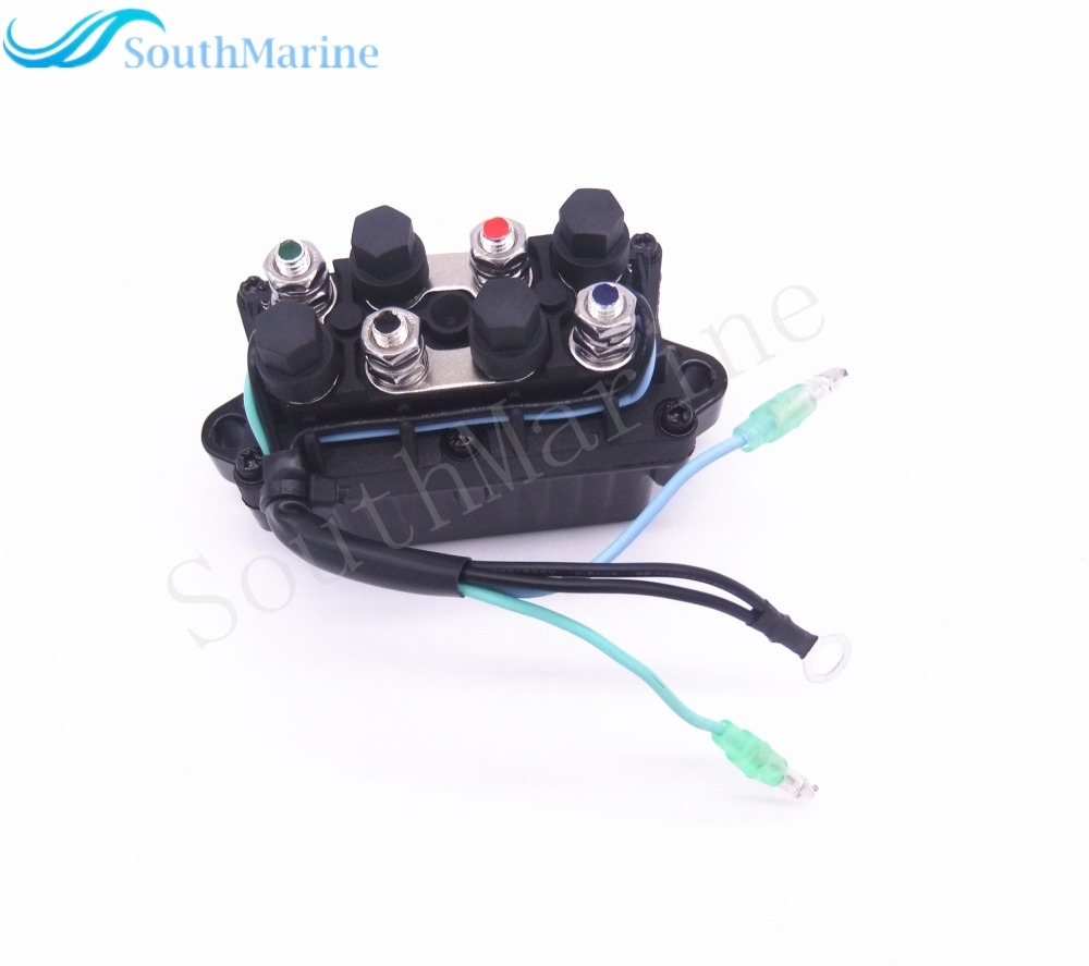 Boat Motor 6H1-81950-00-00 6H1-81950-01-00 Boat Power Trim and Tilt Relay Assy for Yamaha 30-90hp Outboard Engine