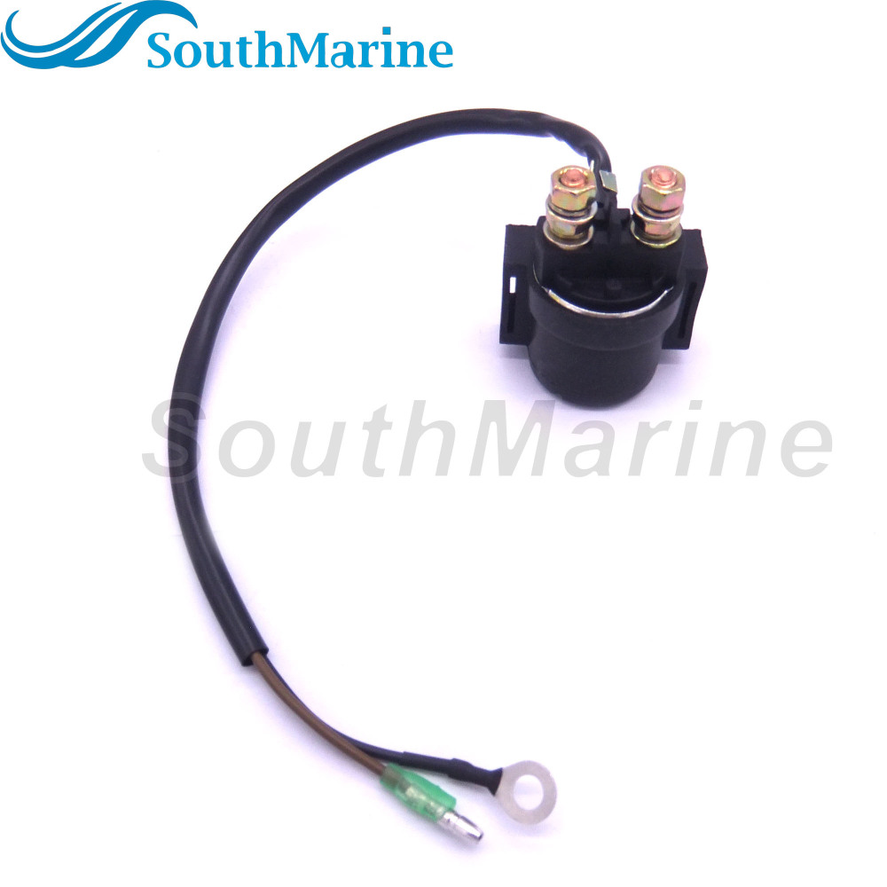 Boat Motor 6G1-8194A-10 6G1-81941-10 68V-8194A-00 Starter Solenoid/Relay Assy for Yamaha Outboard Engine 75HP-100HP 4-Stroke,for Sierra Marine 18-5821