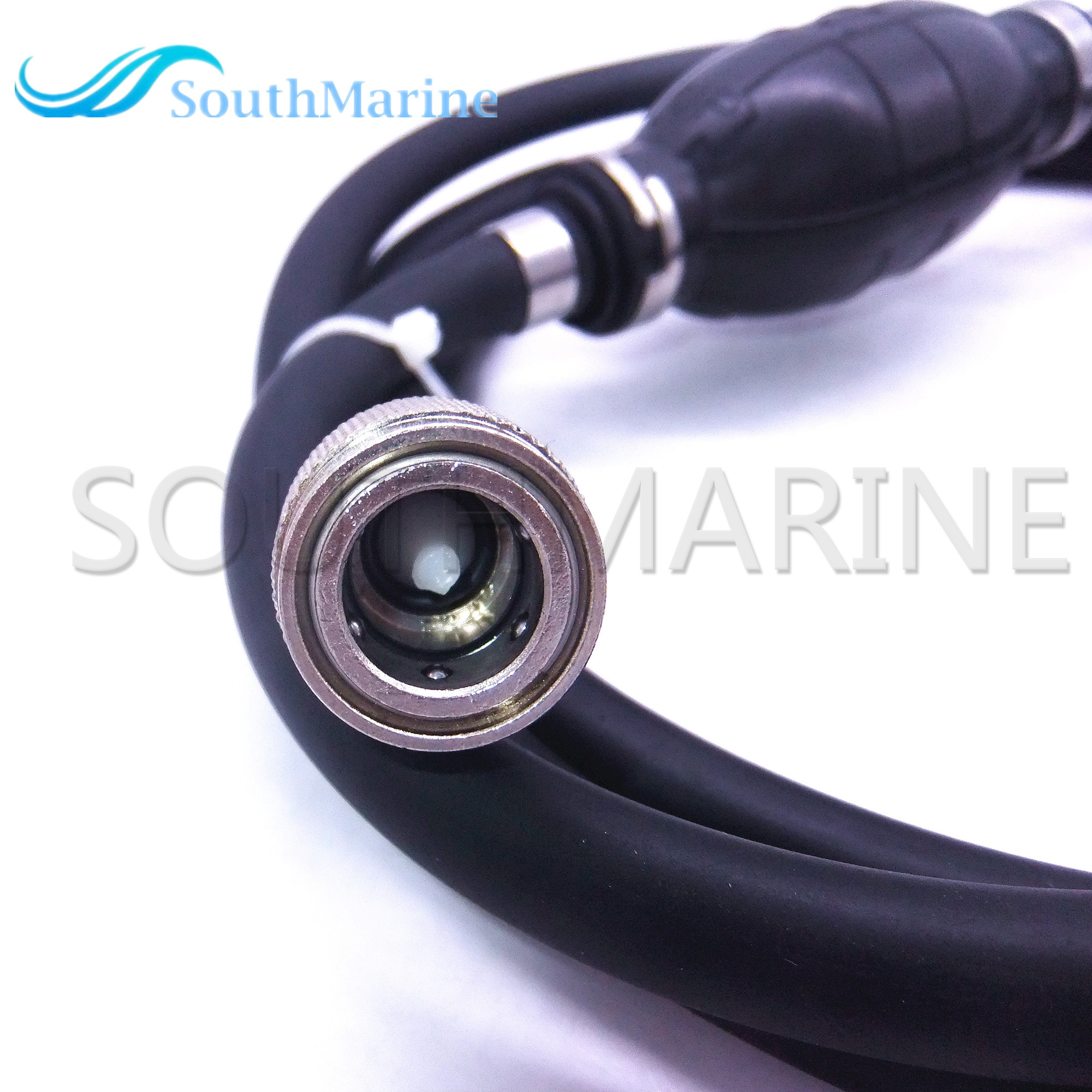 SouthMarine 3B7-70200-3 3B7-70200-4 3B7702003 Fuel Hose Assy with Primer Bulb for Tohatsu & for Nissan Outboard M NS MD 5-90HP 7.93FT