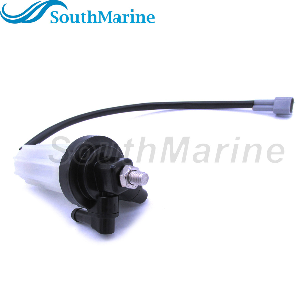 Boat Motor 6D8-24560-00 6D8-24560-01 Fuel Filter Assembly for Yamaha Outboard Engine 50HP 60HP 75HP 90HP 100HP 115HP, 8mm / 5/16in