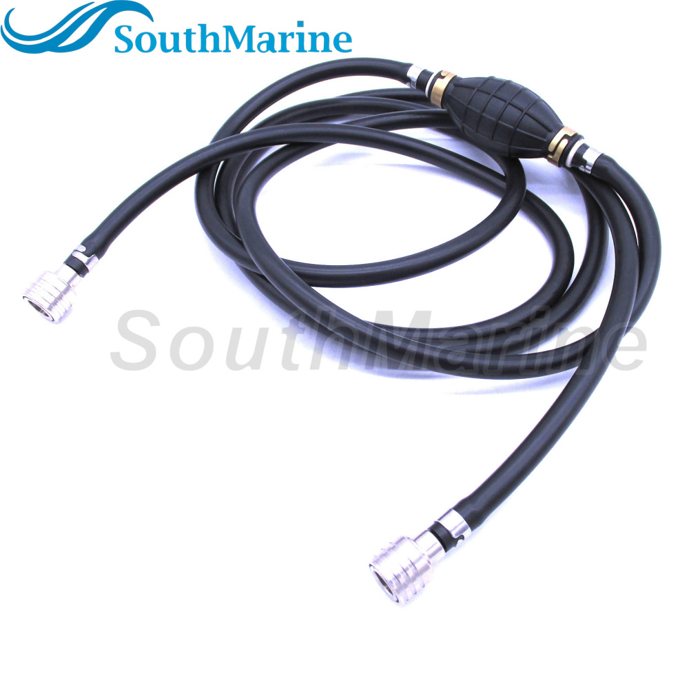 Boat Engine Fuel Hose Assy Connector Pump for Suzuki Marine 65700-95204/5 DT DF 8HP-65HP 2/4-stroke Outboard,Length 10ft/3m,Inner Diameter 1/4in/6mm