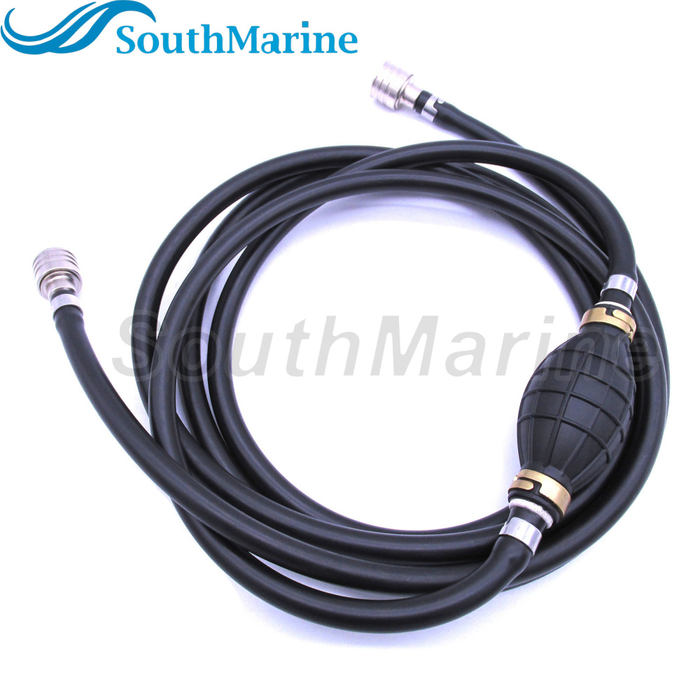 Boat Engine Fuel Hose Assy Connector Pump for Suzuki Marine 65700-95204/5 DT DF 8HP-65HP 2/4-stroke Outboard,Length 10ft/3m,Inner Diameter 1/4in/6mm