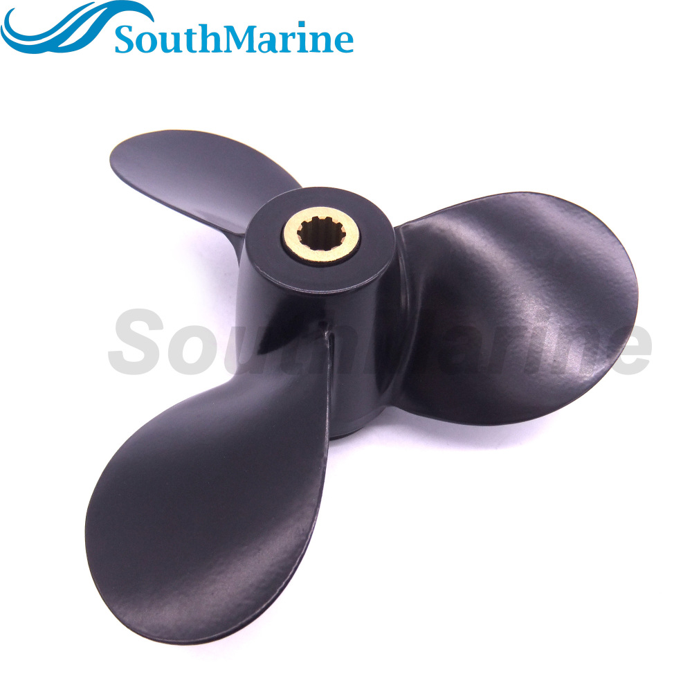 Boat Motor 58111-98651-019 Aluminum Alloy Propeller 7 1/2x7 7.5x7 for Suzuki DF4 Outboard Engine