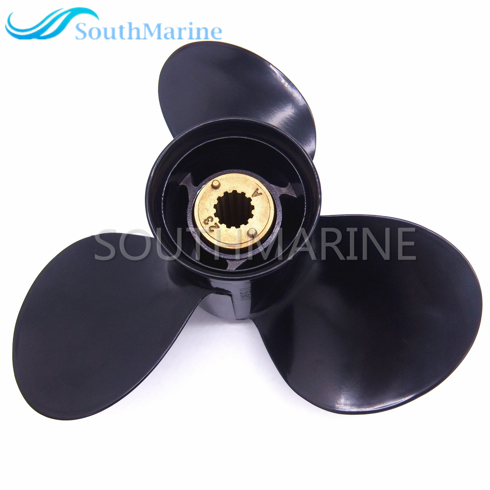Outboard Engine 11 5/8x11 Aluminum Propeller for Mercury 25HP 30HP 35HP 40HP 45HP 48HP 50HP 55HP 60HP 70HP 11.625x11