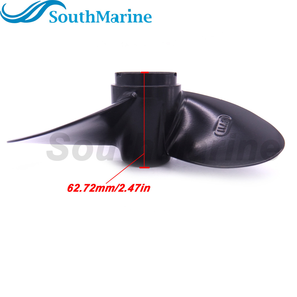 Boat Motor 58111-98651-019 Aluminum Alloy Propeller 7 1/2x7 7.5x7 for Suzuki DF4 Outboard Engine