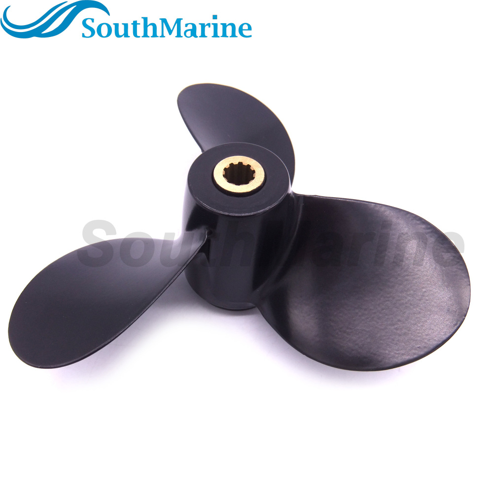 Boat Motor 58111-98651-019 Aluminum Alloy Propeller 7 1/2x7 7.5x7 for Suzuki DF4 Outboard Engine