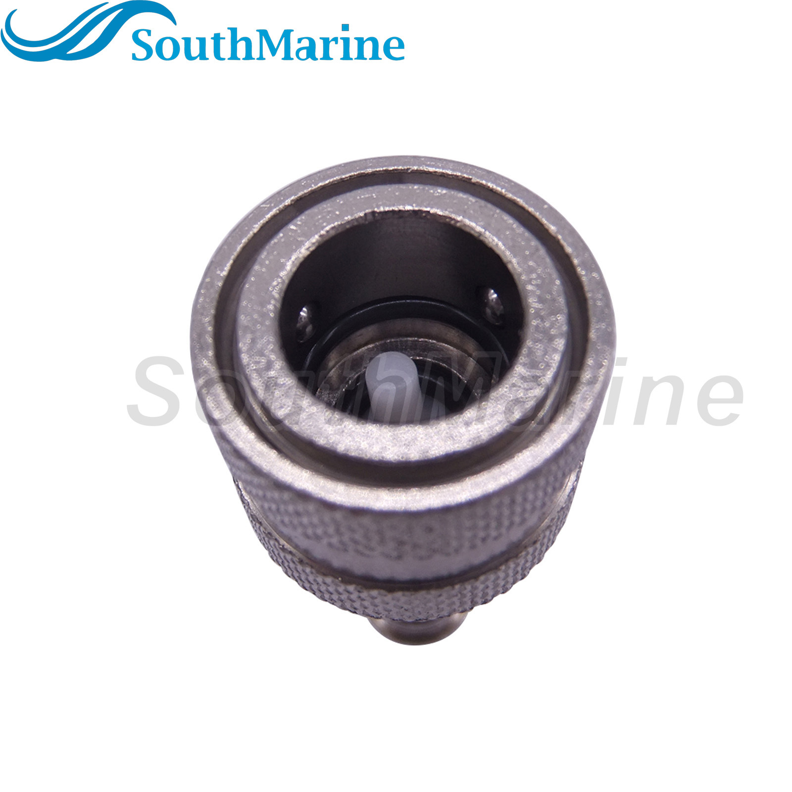 Boat Motor 3B2-70281-0 3B2702810M Female Fuel Line Connector (Tank End) for Nissan Tohatsu Outboard Engine 4-140HP,fits 5/16”/8mm Hose,13mm Connector
