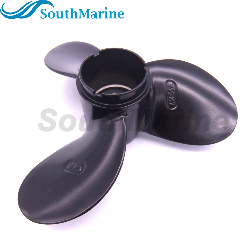 Boat Motor 58111-98651-019 Aluminum Alloy Propeller 7 1/2x7 7.5x7 for Suzuki DF4 Outboard Engine