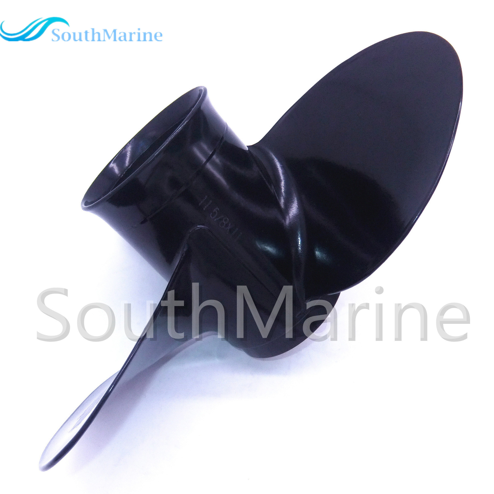 Outboard Engine 11 5/8x11 Aluminum Propeller for Mercury 25HP 30HP 35HP 40HP 45HP 48HP 50HP 55HP 60HP 70HP 11.625x11