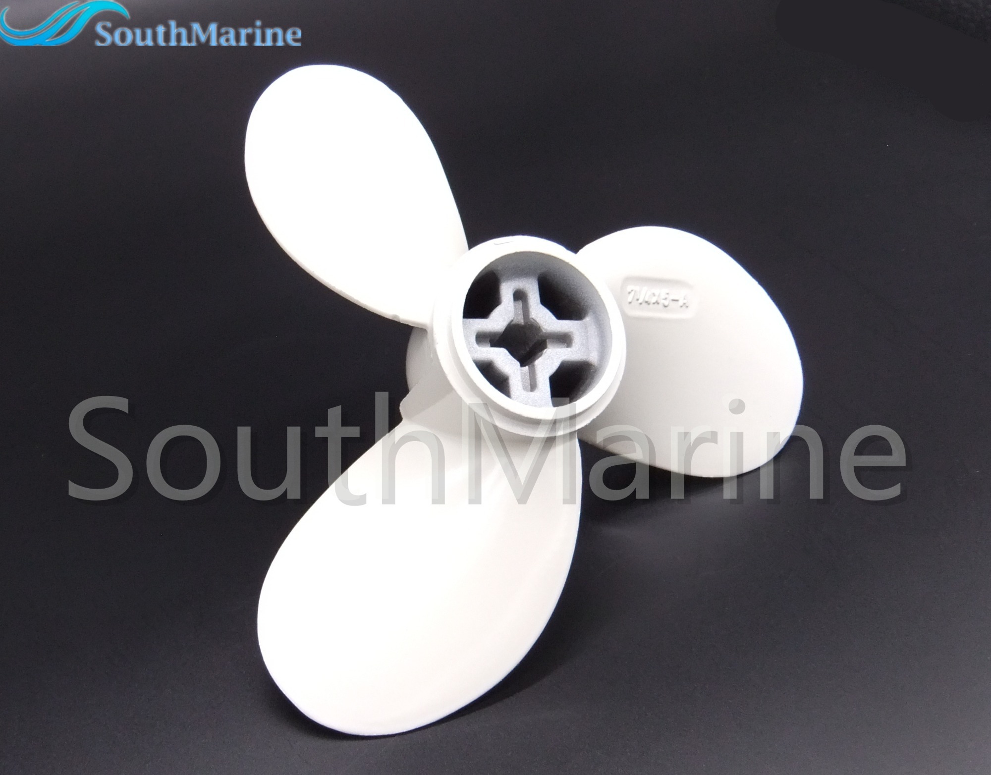 Aluminum Alloy Propeller 7 1/4X5-A for Yamaha 2HP 3.5HP Outboard Motors 6F8-45942-01-EL, 6F8-45942-00-EL, 6F8-45942-01-00 7.25x5