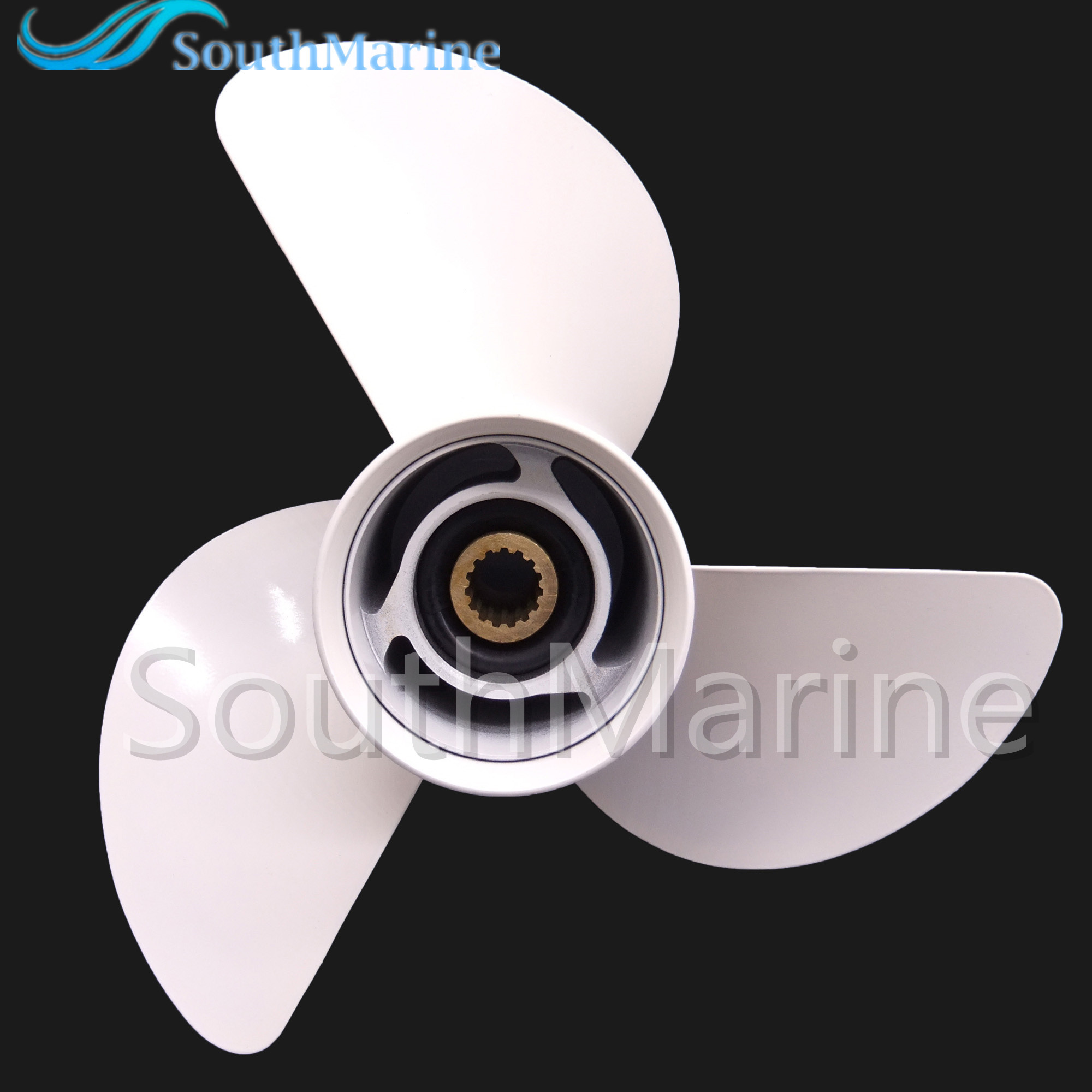 Boat Motor Aluminum Alloy Propeller 6E5-45947-00-EL 13 1/2x15-K for Yamaha 60HP 70HP 75HP 80HP 85HP 90HP 115HP 130HP Outboard