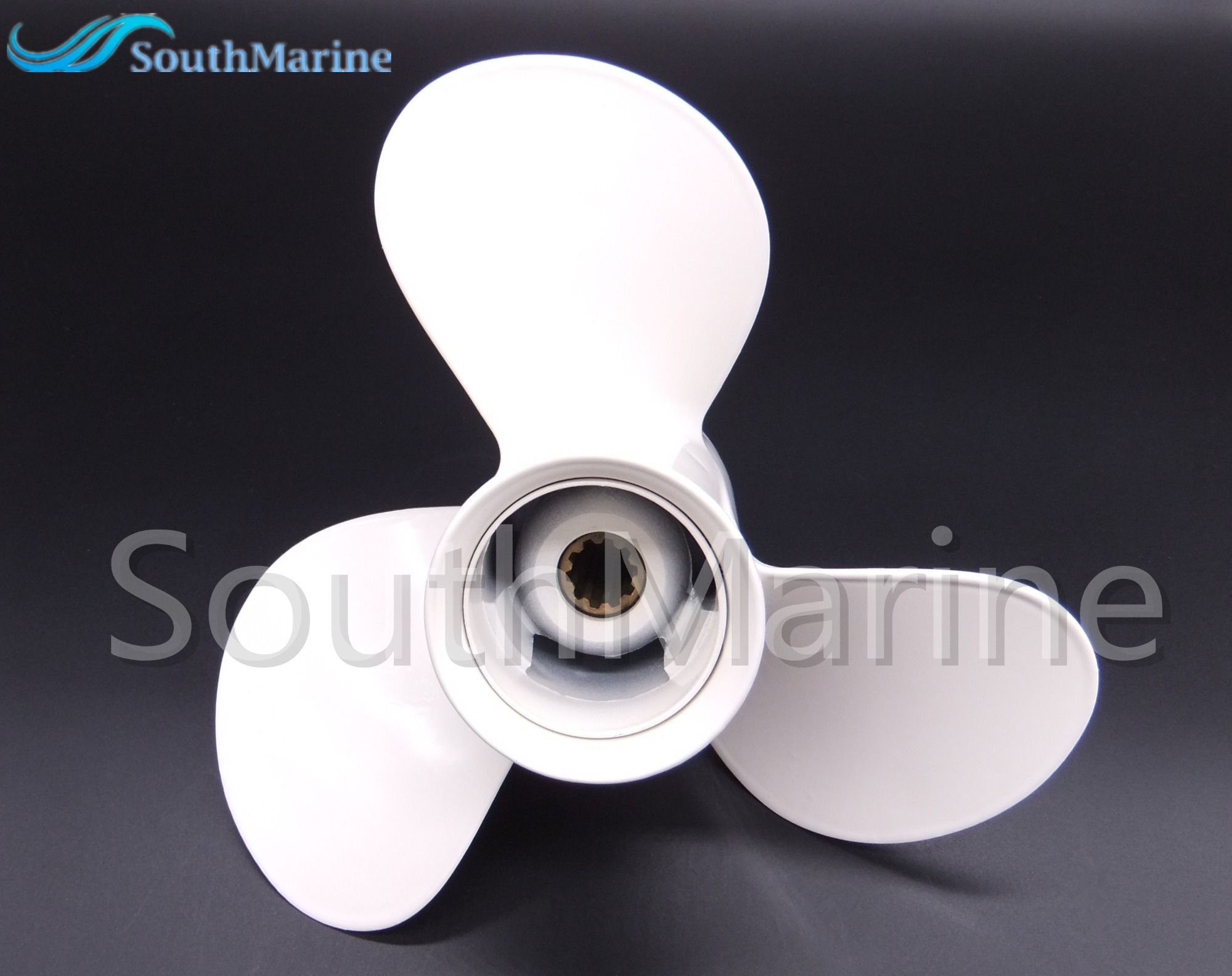 Aluminum Propeller Alloy 9 7/8x10 1/2 F 664-45945-00-EL for Yamaha 20HP 25HP 30HP Outboard Engine 9.875x10.5