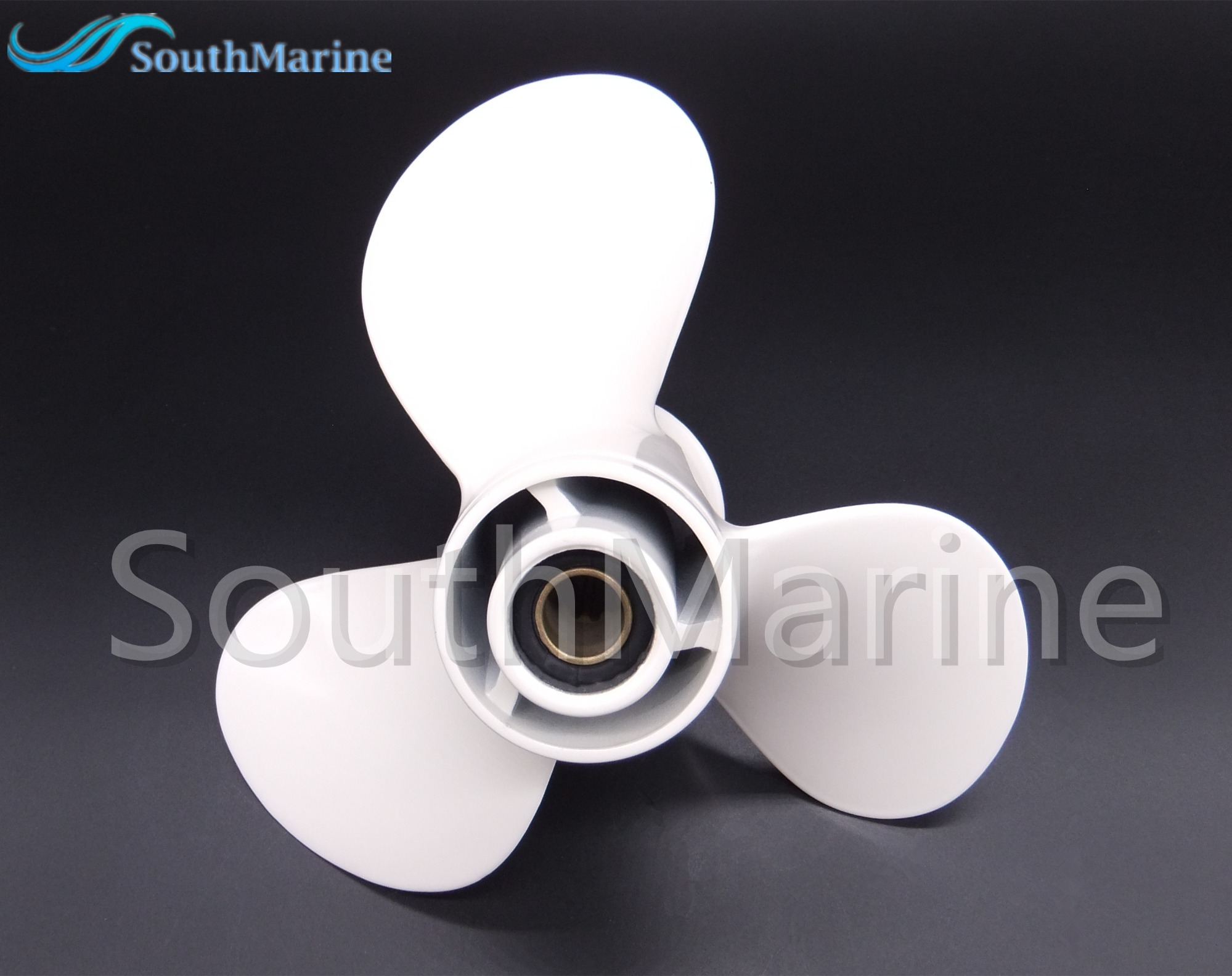 Aluminum Propeller Alloy 9 7/8x10 1/2 F 664-45945-00-EL for Yamaha 20HP 25HP 30HP Outboard Engine 9.875x10.5