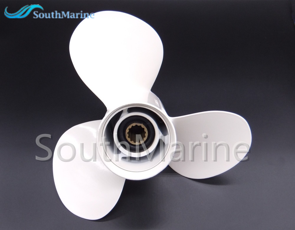 Aluminum Alloy Propeller 11 3/8x12 for Yamaha 25HP 30HP 40HP 45HP 50HP 55HP 60HP Outboard Motor 69W-45952-00 11.375x12