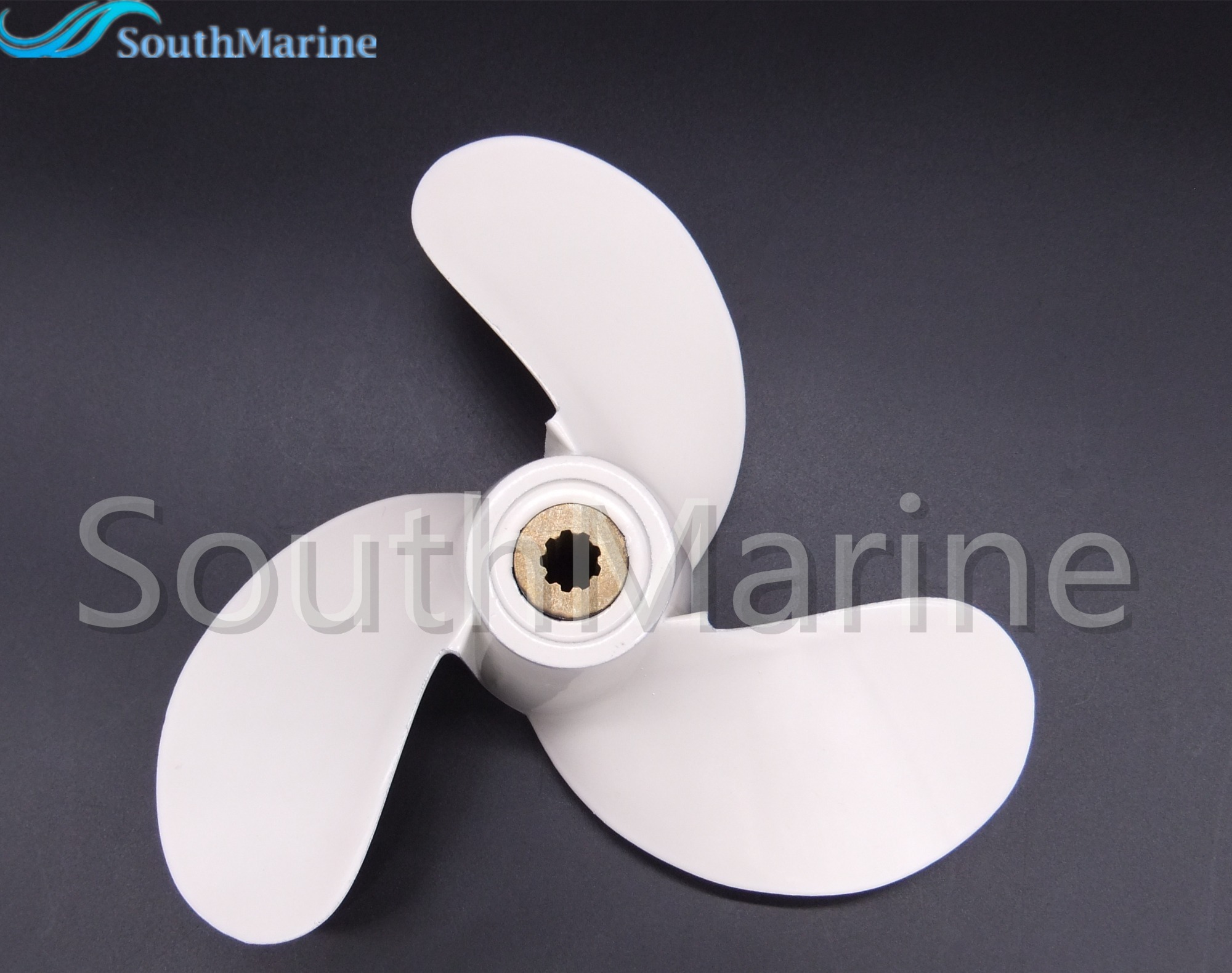 Aluminum Alloy Propeller 7 1/4X6-BS 6L5-45943-00-00 for Yamaha 2.5HP 3HP 4HP 5HP F2.5A 3A Malta Outboard Motors 7.25x6