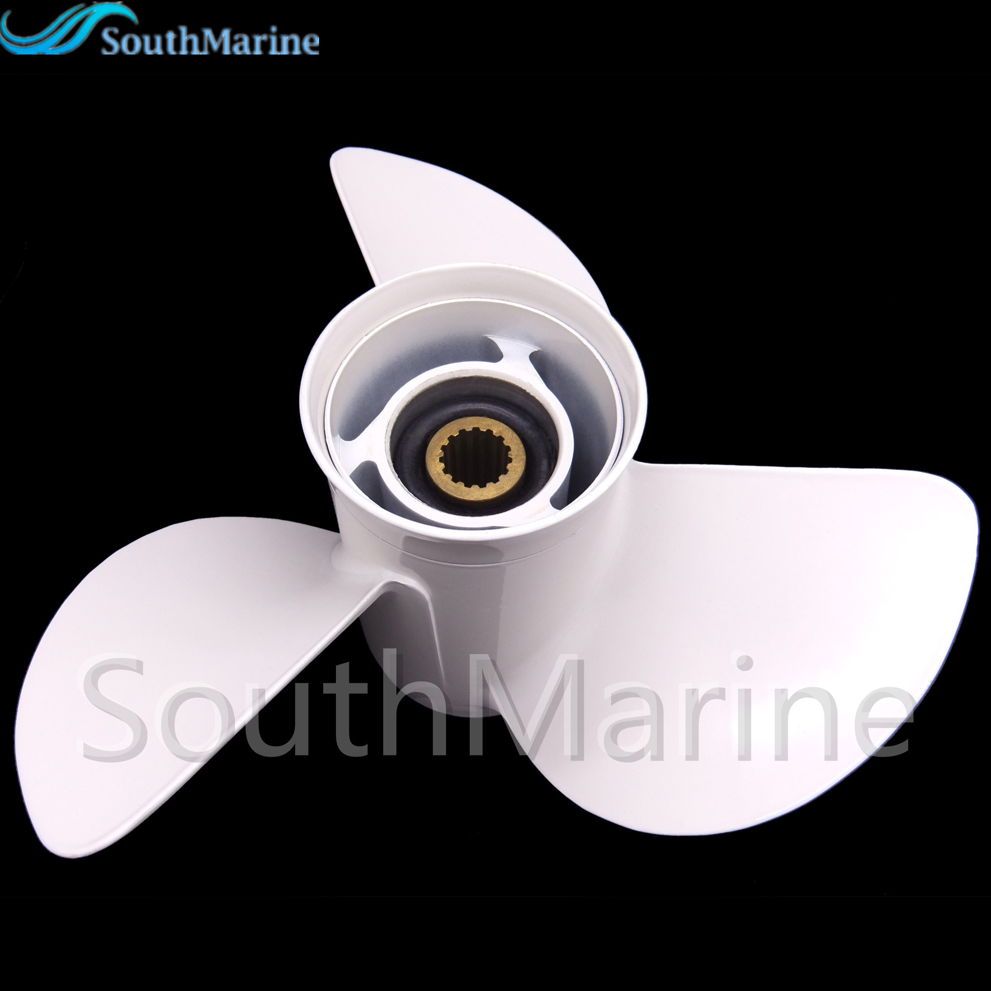 Boat Motor Aluminum Propeller 13 1/4x17-K for Yamaha 60HP 70HP 75HP 80HP 85HP 90HP 115/130HP Outboard Engine 6E5-45945-01-00,6E5-45945-01-EL 13.25x17