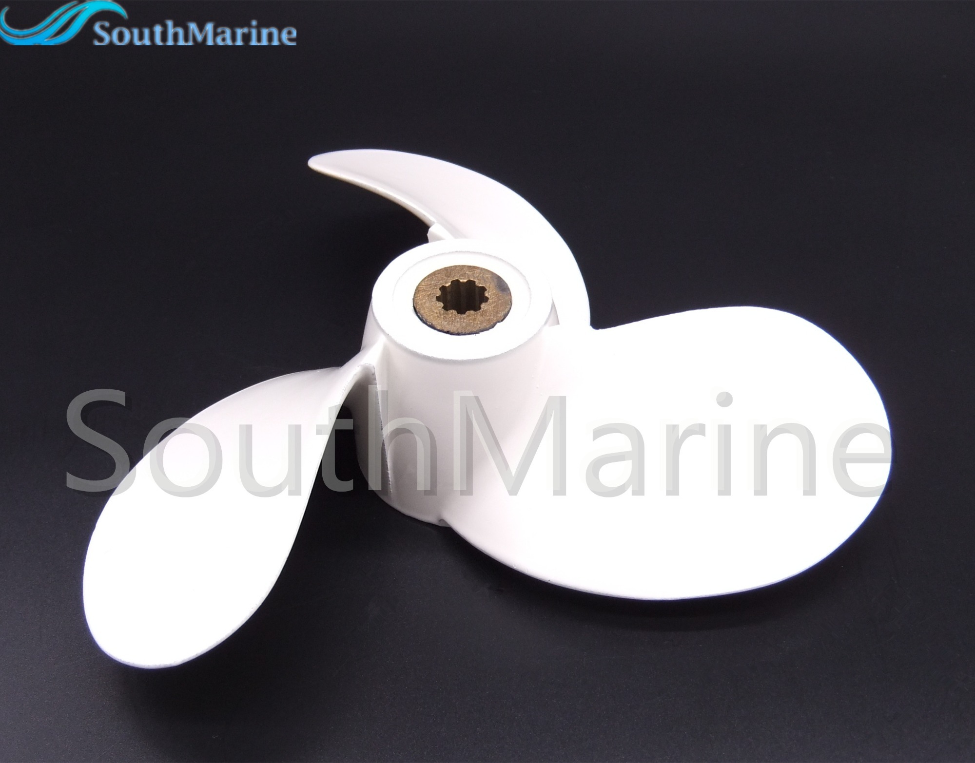 Aluminum Alloy Propeller 7 1/4X6-BS 6L5-45943-00-00 for Yamaha 2.5HP 3HP 4HP 5HP F2.5A 3A Malta Outboard Motors 7.25x6
