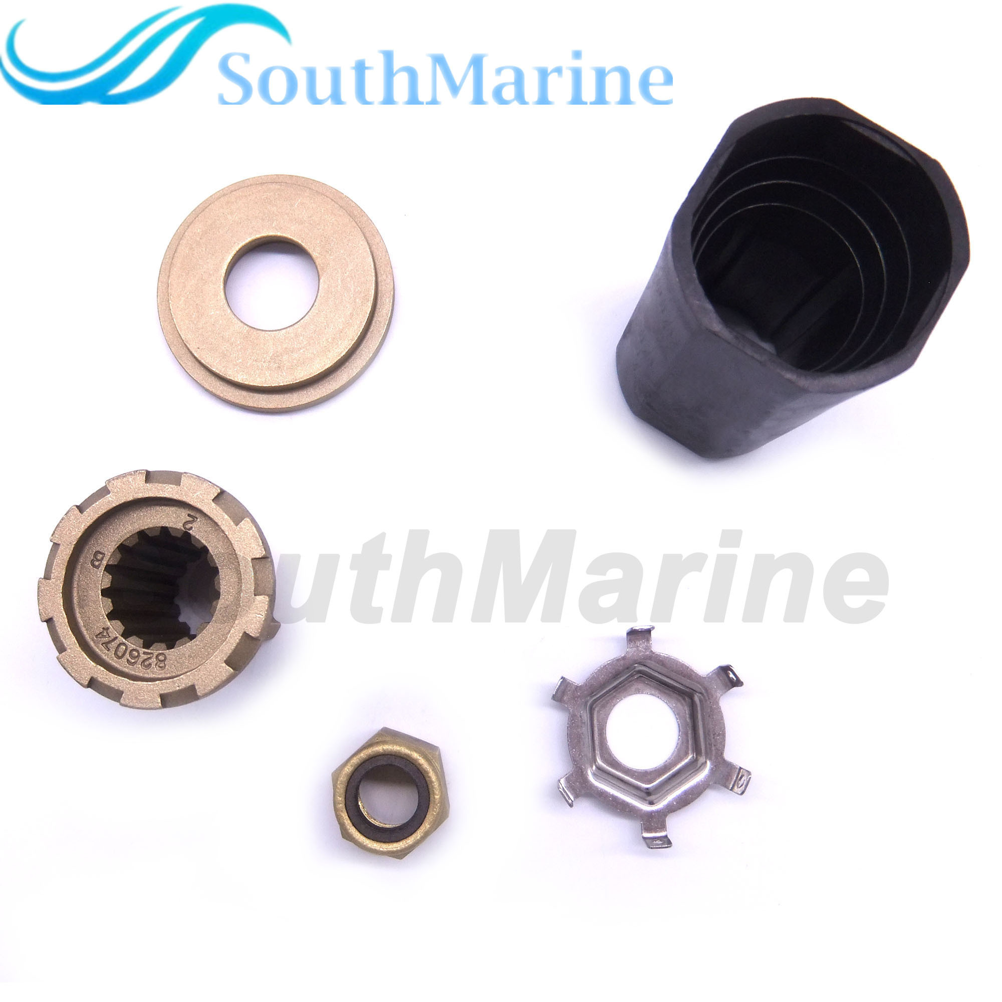 835257Q1 Flo-Torq II Hub Kit for Mercruiser/Alpha/Bravo/Mercury 135-300HP Outboard Engine Propeller
