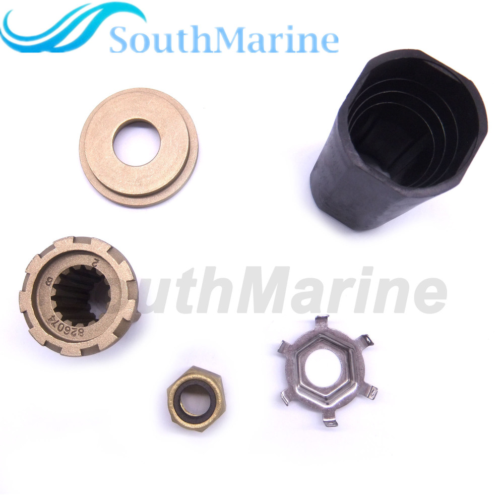 835257Q1 Flo-Torq II Hub Kit for Mercruiser/Alpha/Bravo/Mercury 135-300HP Outboard Engine Propeller