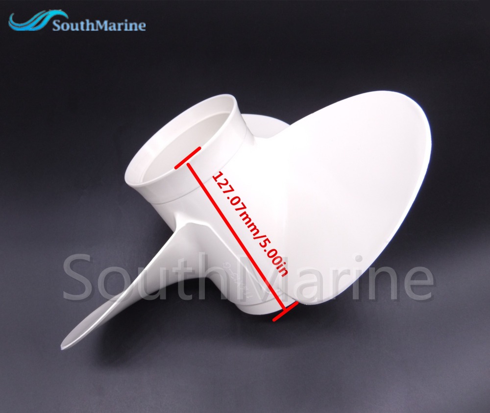 Boat Engine Aluminum Alloy Propeller 11 1/8x13-G for Yamaha 40HP 50HP 55HP Outboard Motors 69W-45945-00-00 11.125x13