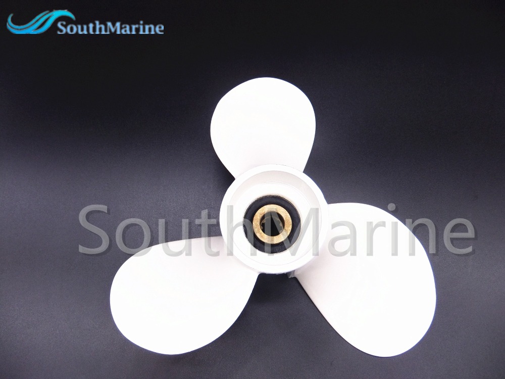 Aluminum Alloy Propeller 7 1/2x8-BA for Yamaha 4hp 5hp 6hp 4A 4M 5M 5C F4 F6L F6S F5A F6C Outboard Motors 6E0-45941-01-00 7.5x8
