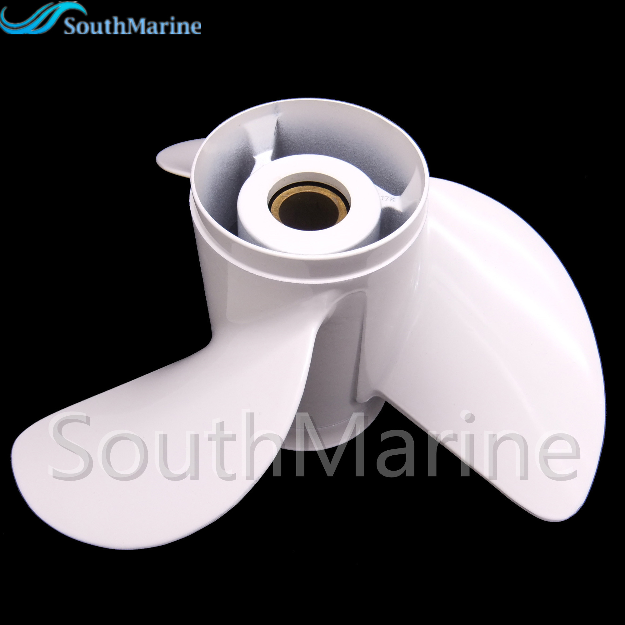 Boat Motor Aluminum Propeller 13 1/4x17-K for Yamaha 60HP 70HP 75HP 80HP 85HP 90HP 115/130HP Outboard Engine 6E5-45945-01-00,6E5-45945-01-EL 13.25x17