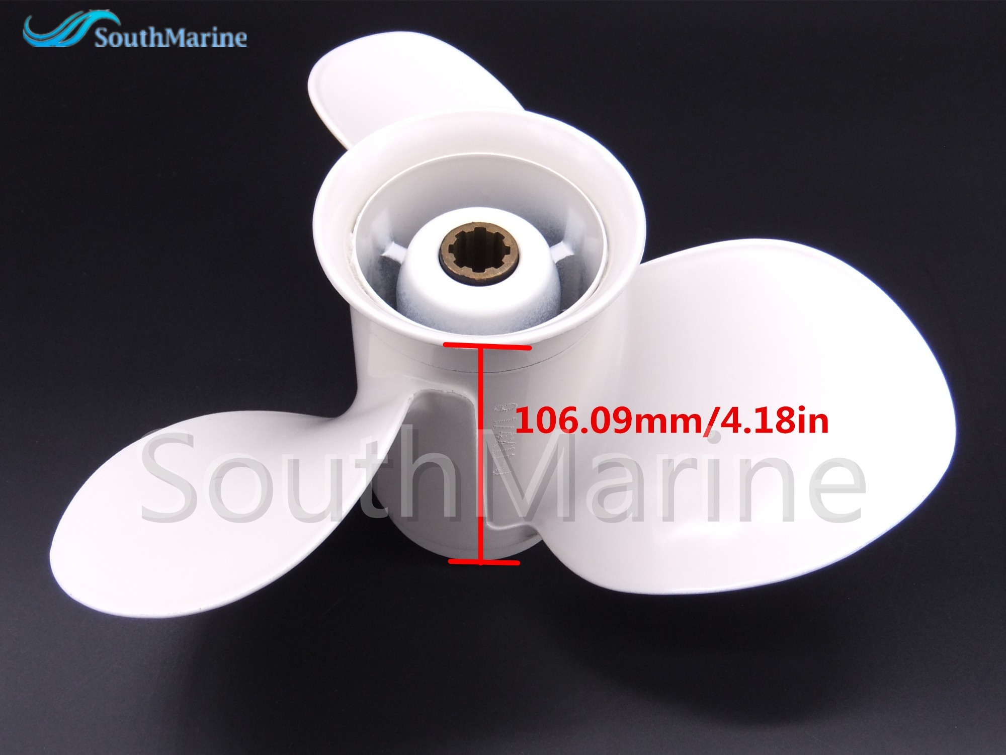 Aluminum Alloy Propeller 9 1/4x11-J for Yamaha 9.9HP 15HP Outboard Motor 63V-45943-10-00 9.25x11