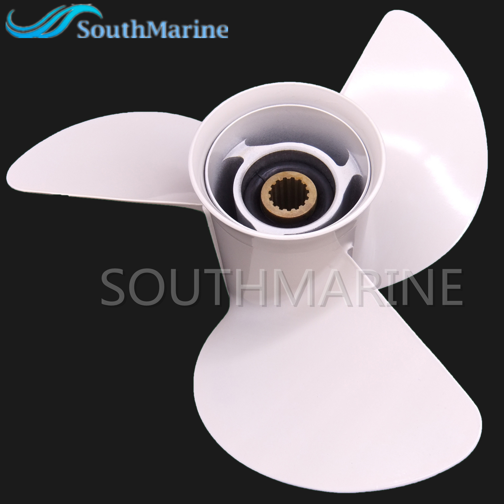 Boat Motor Aluminum Alloy Propeller 6E5-45947-00-EL 13 1/2x15-K for Yamaha 60HP 70HP 75HP 80HP 85HP 90HP 115HP 130HP Outboard