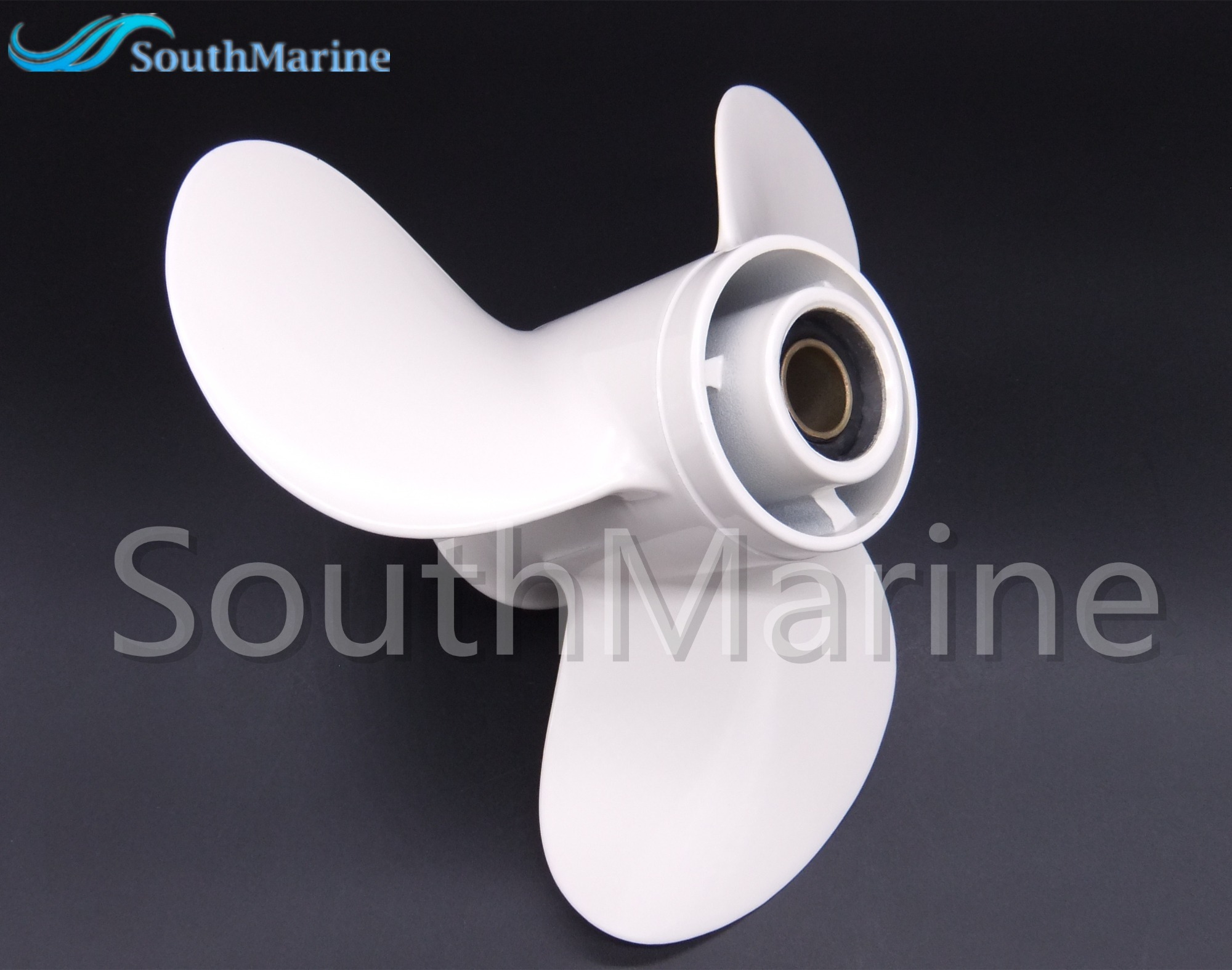 Aluminum Propeller Alloy 9 7/8x10 1/2 F 664-45945-00-EL for Yamaha 20HP 25HP 30HP Outboard Engine 9.875x10.5