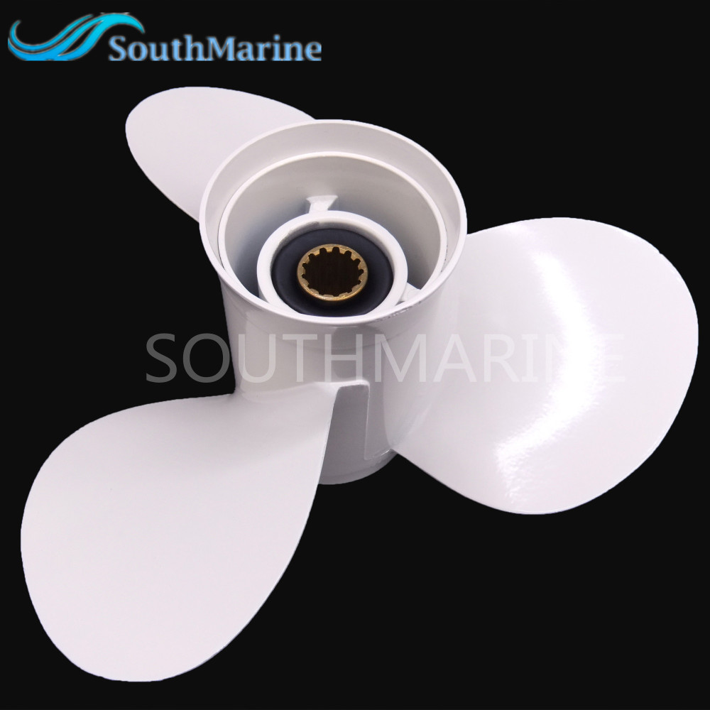 Boat Aluminum Propeller 11 5/8x11 G for Yamaha 40HP-60HP Outboard Motors 69W-45947-00-00 69W-45947-00-EL 663-45947-02-EL/36 663-45947-01-36 11.625x11