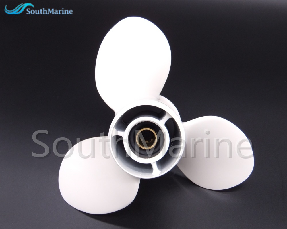 Aluminum Alloy Propeller 9 1/4x11-J for Yamaha 9.9HP 15HP Outboard Motor 63V-45943-10-00 9.25x11